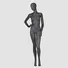 KF-1 Vintage black female mannequin full female body suit dummy on sale