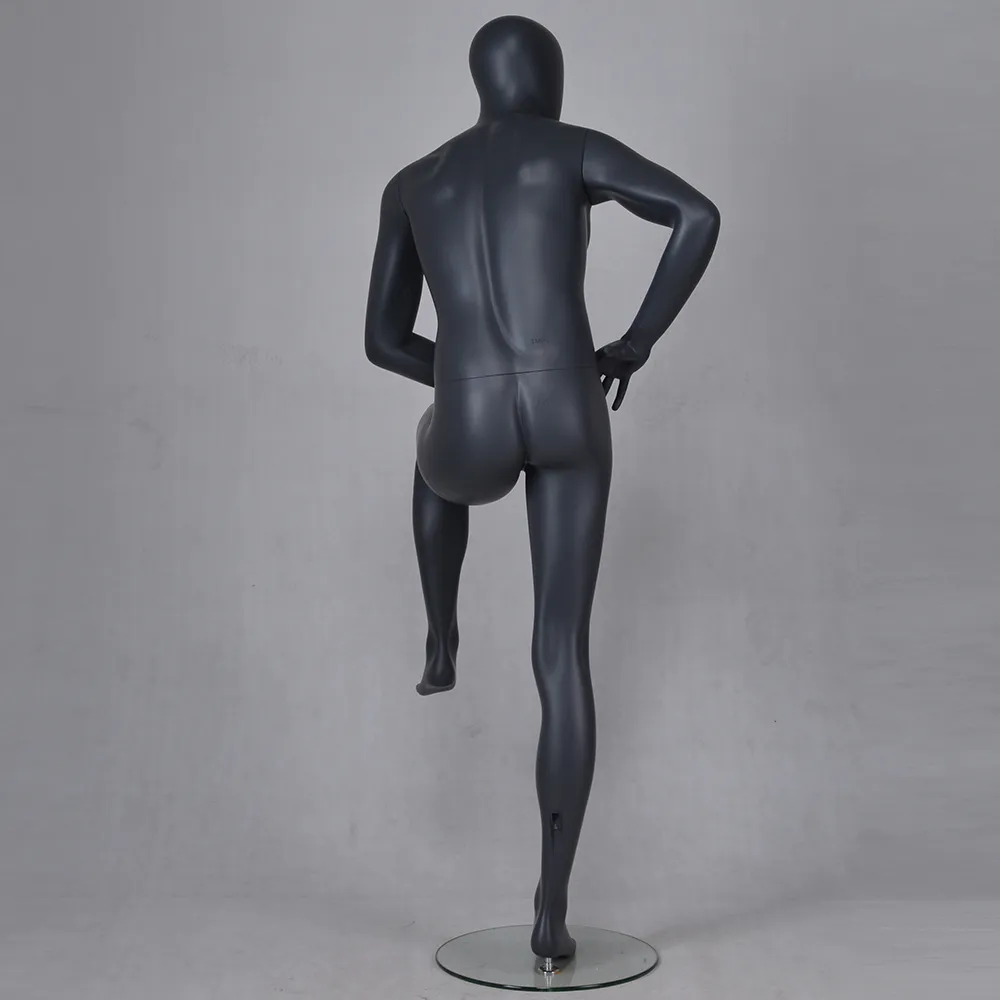 IAN-7 Standing full body high fashion mannequins male with bald head