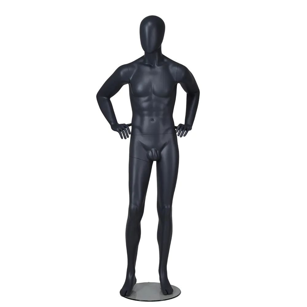 IAN-6 Fiberglass fashion male mannequin full body nude model for shop window
