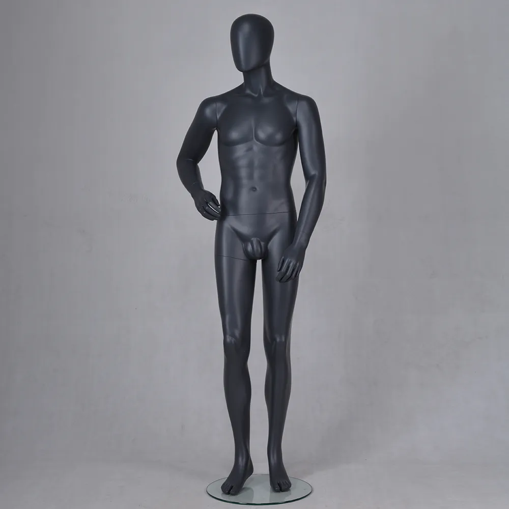 IAN-3 Black abstract male mannequin cloth full body men suit display mannequin