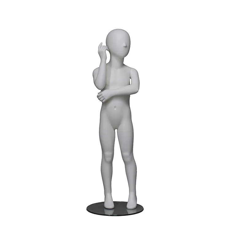 PRIM-227 Lovely kids mannequin standing full body for window display