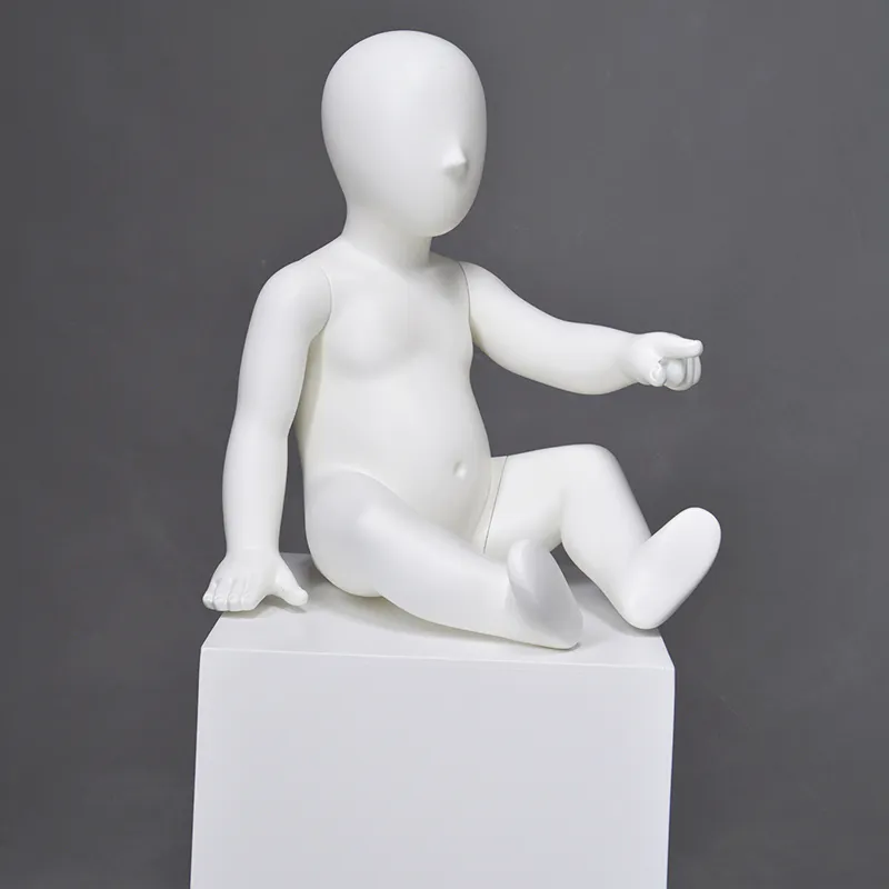 PRIM-226 Lovely kids baby sitting mannequin for display