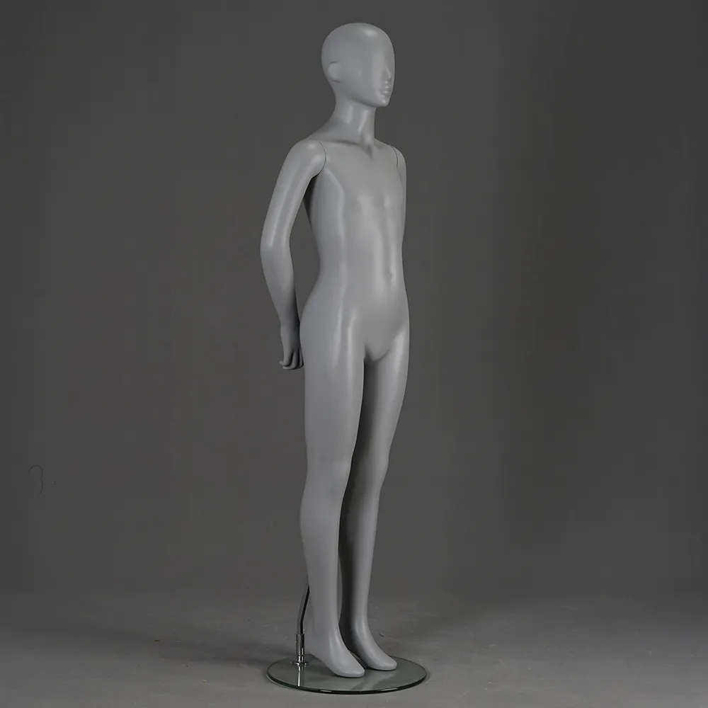 PRM-10 Store mannequin egg head black child mannequin