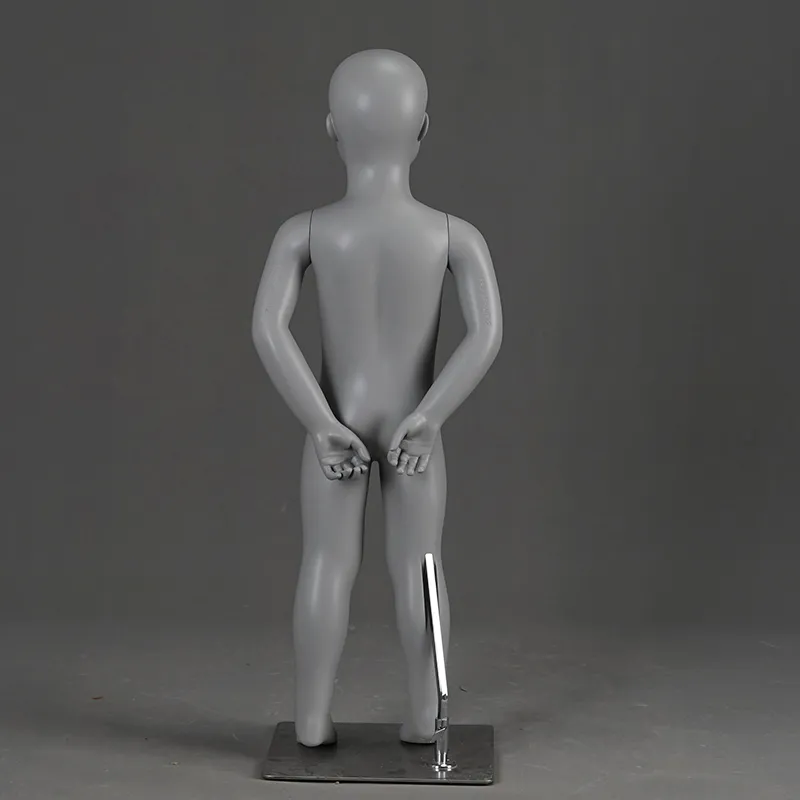 PRM-2 Wholsale fiberglass mannequin abstract grey color child mannequins