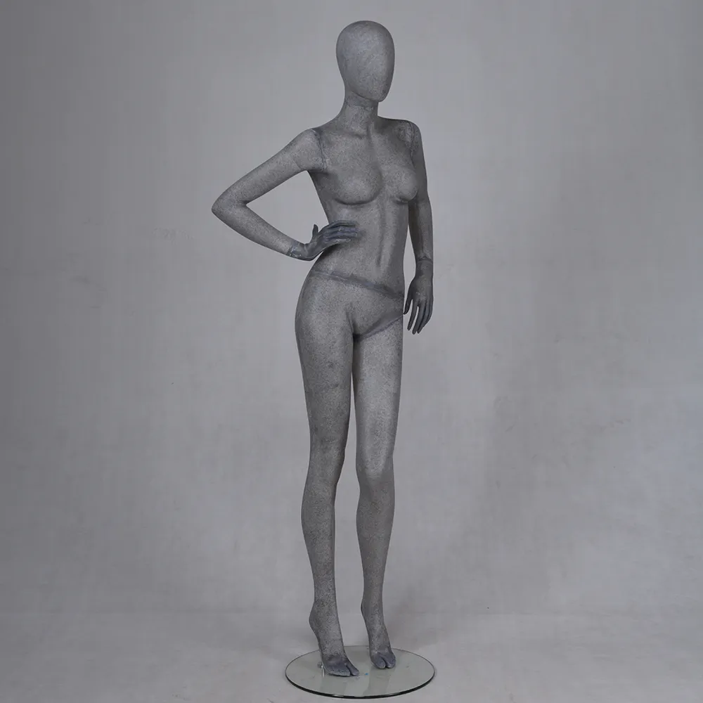 KF-01 Resin color female mannequin full body for display