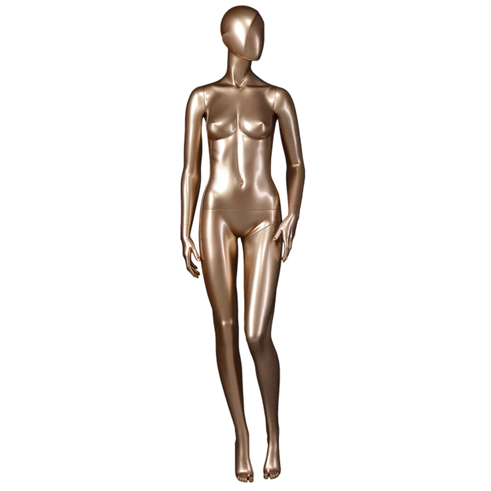 DYF-3 Fiberglass standing goden female mannequin for display