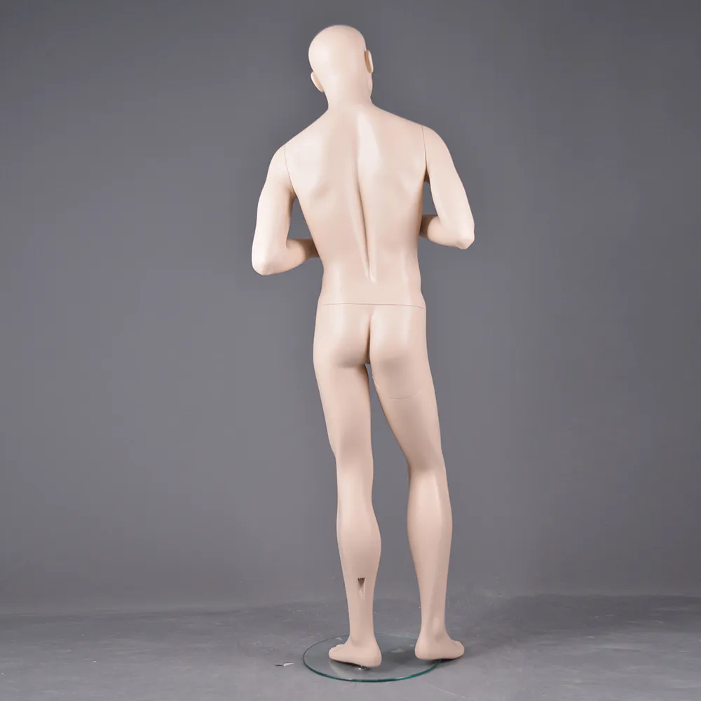 CM-32 Cheap realistic make-up male mannequin with head adjustable