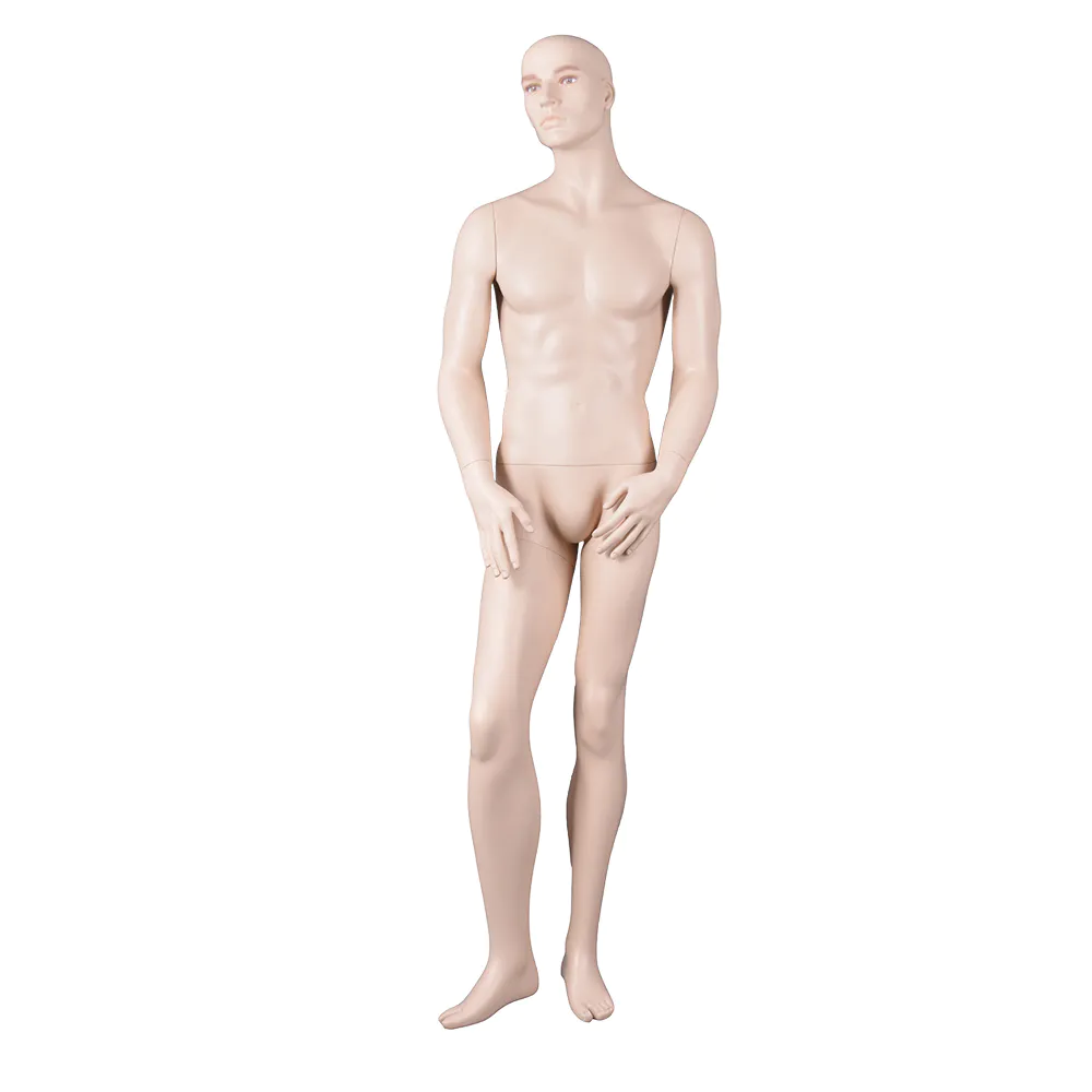 CM-28 Custom realisct make-up mannequin male full body fashion design for display