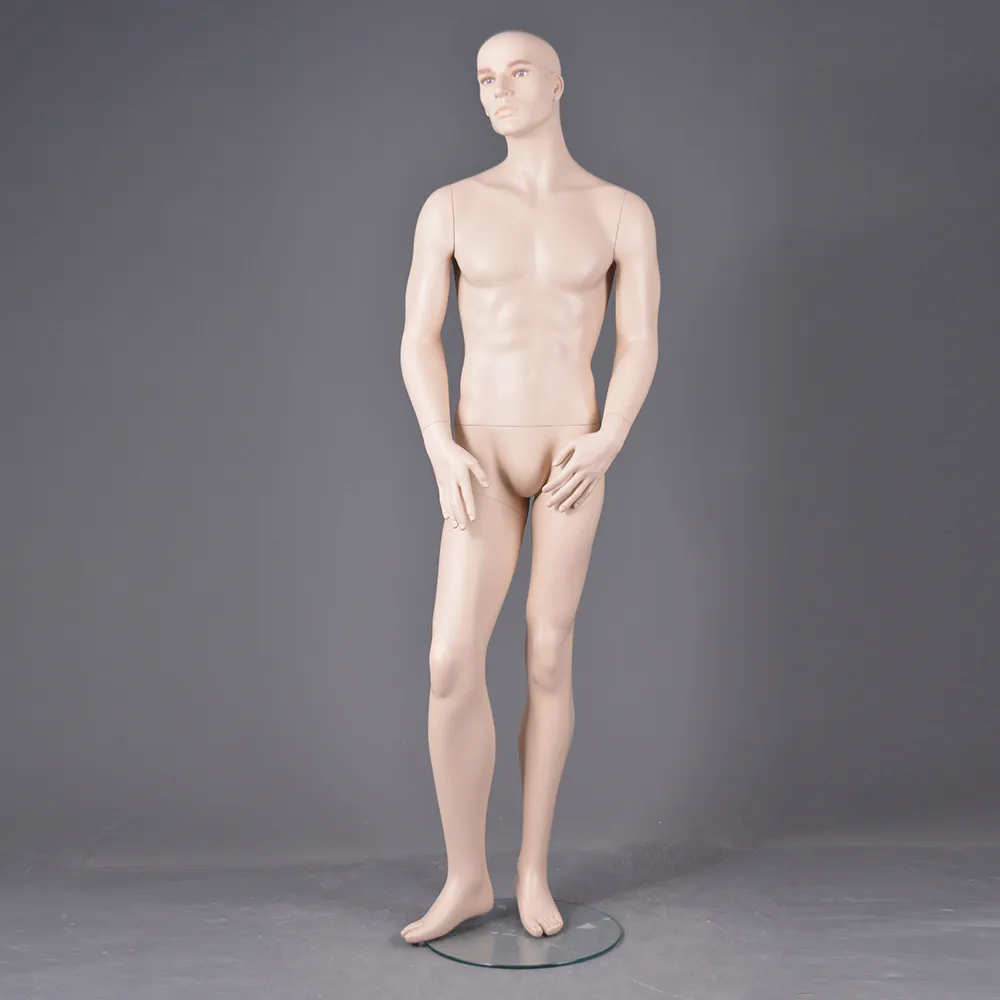 CM-28 Custom realisct make-up mannequin male full body fashion design for display