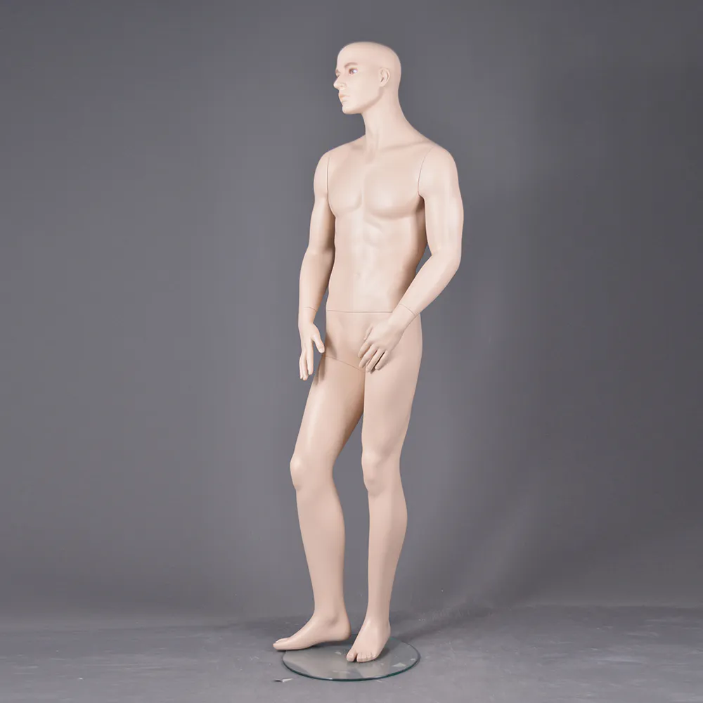 CM-28 Custom realisct make-up mannequin male full body fashion design for display