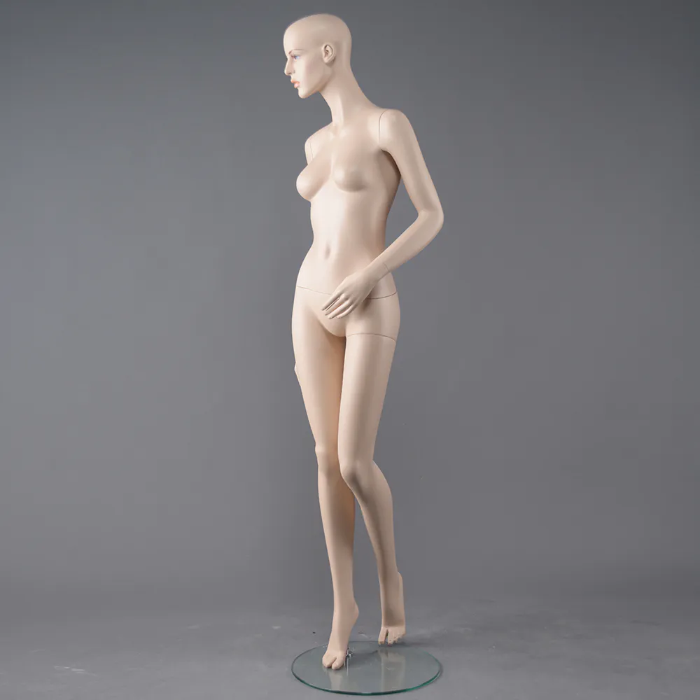 RMF-4 Cusotm female full body mannequin skin color for display