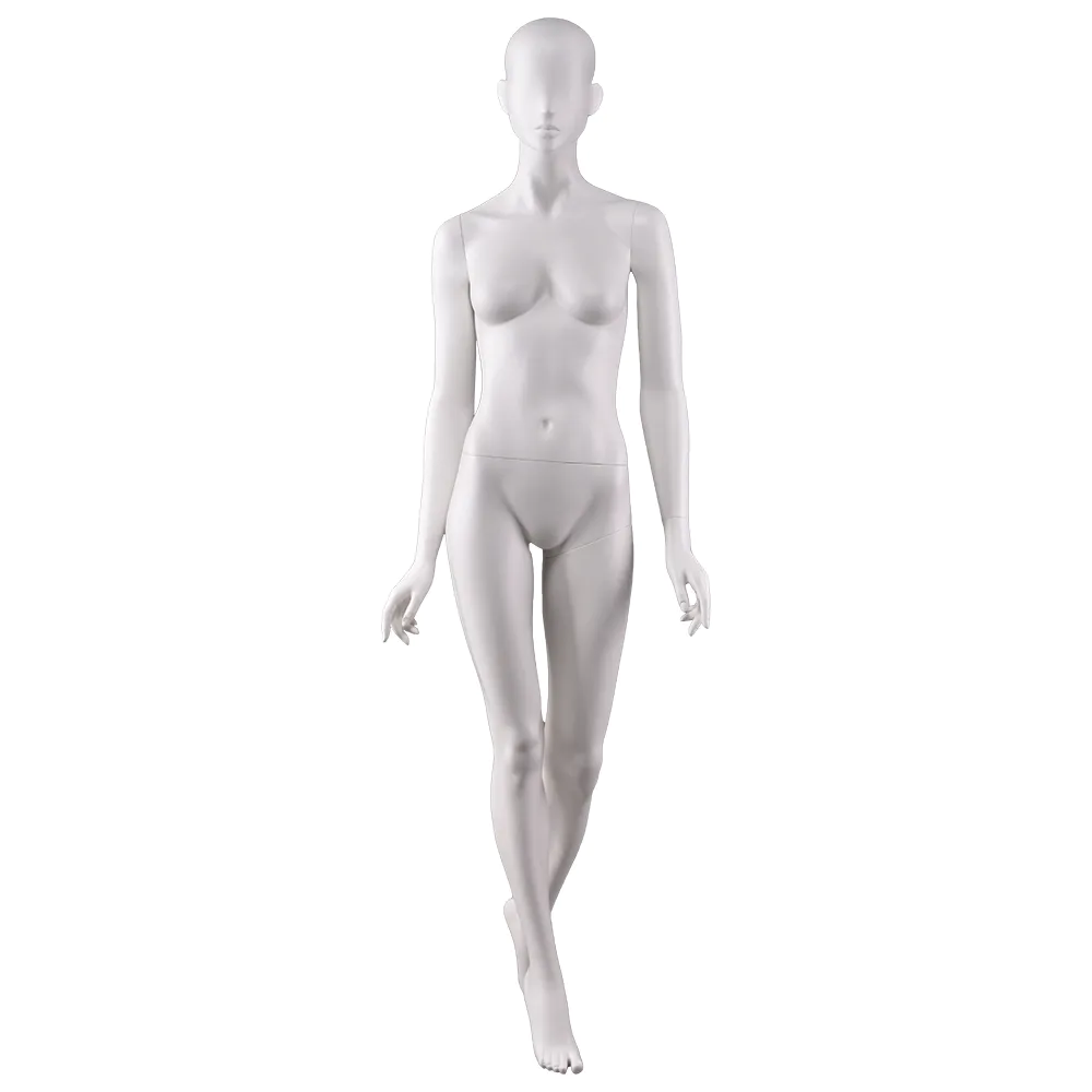 FION-1 Full body moving walking mannequin female garment dummy for store display