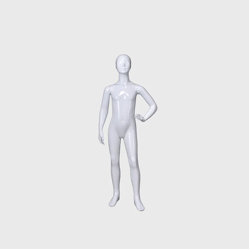 Young teenager kids mannequin realistic