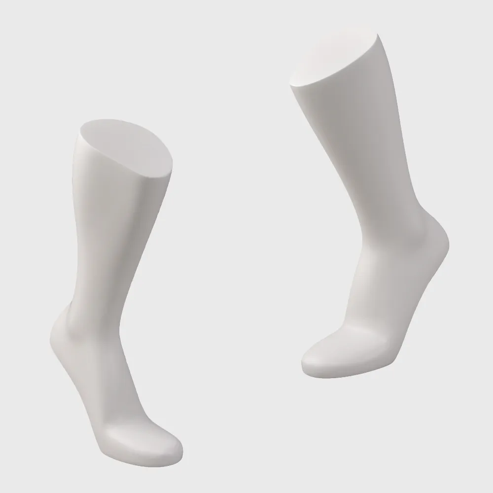 Female foot mannequin for sandals