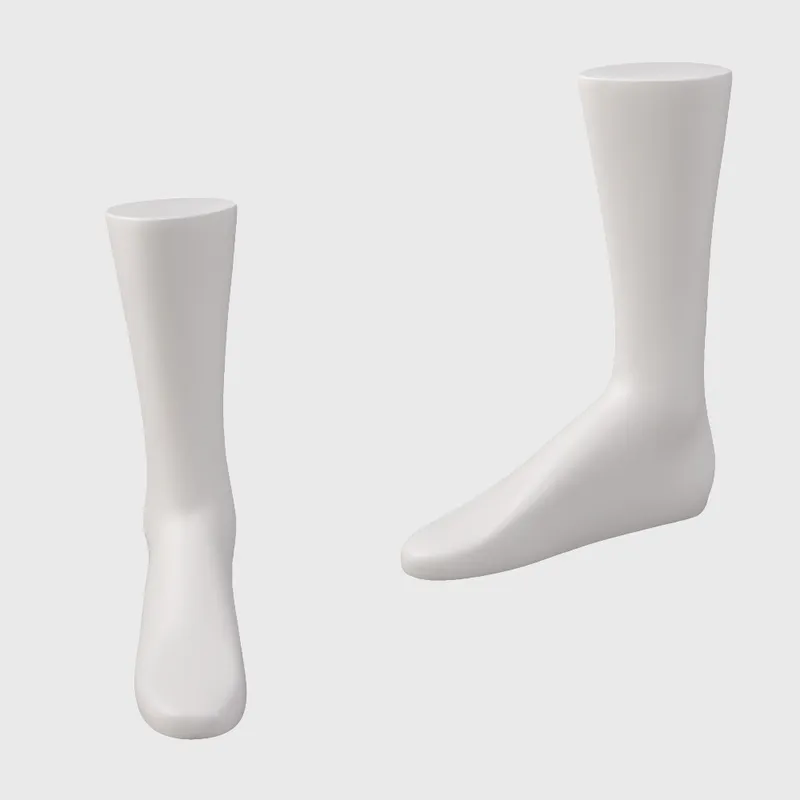 Female mannequin foot sock display mannequin model