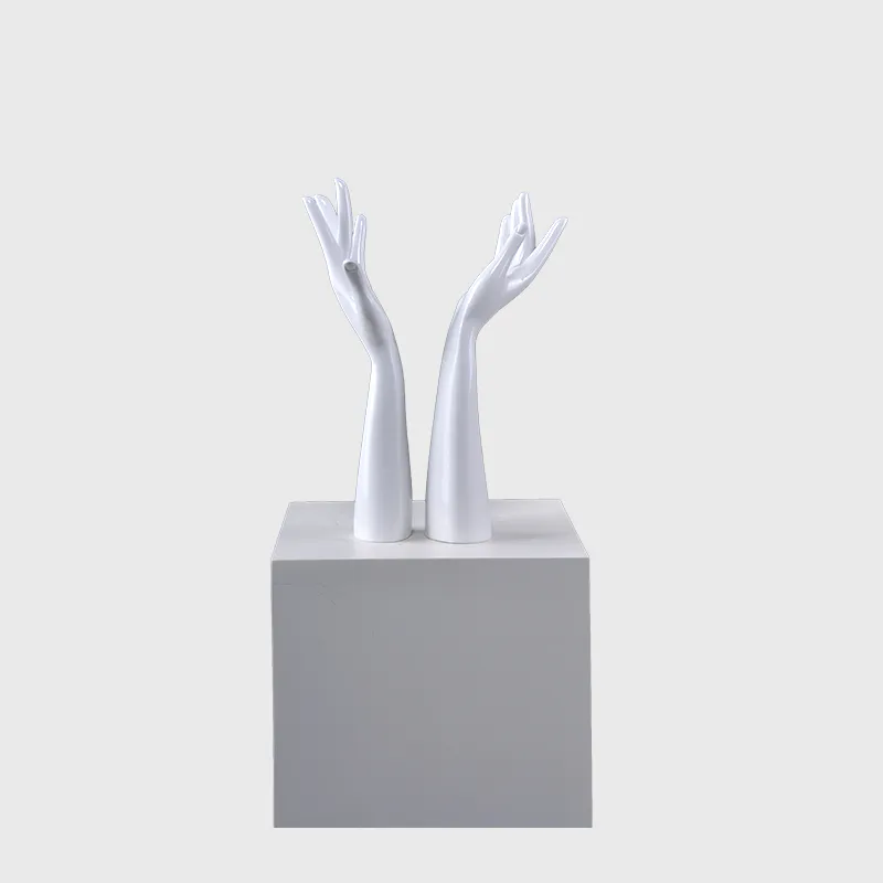 White female mannequin hand fiberglass jewellery display hand mannequin