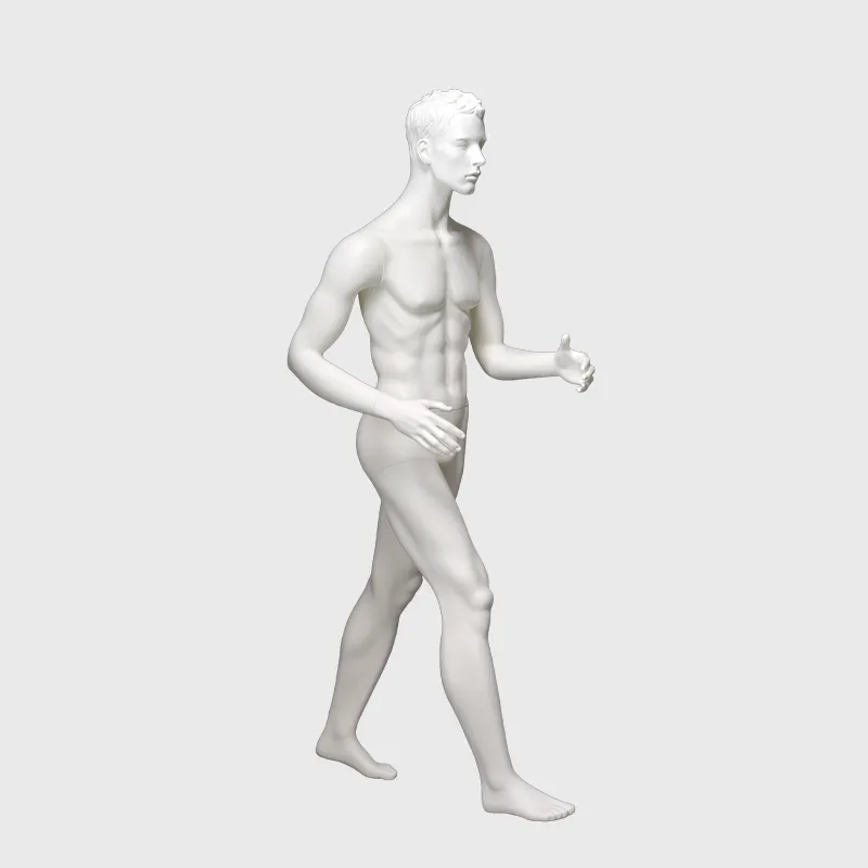 Walking action male mannequin moving mannequins for sale
