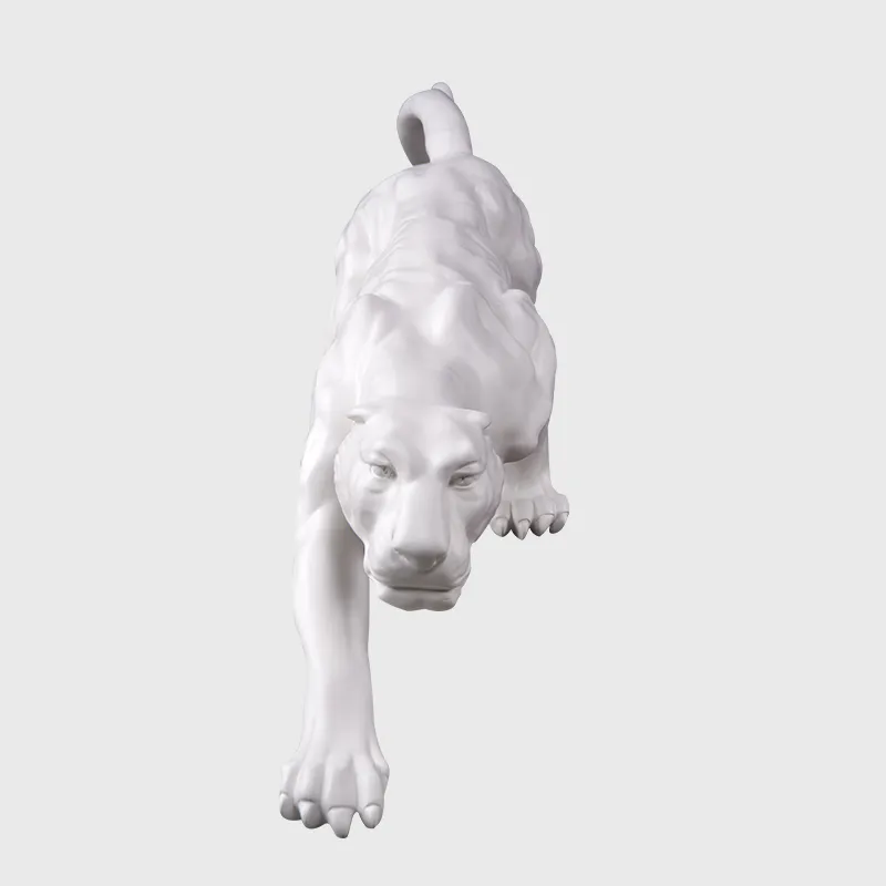 Display animal mannequin lion mannequin model