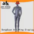 KENT-E Hot sale fiberglass black adult male mannequin for retail display