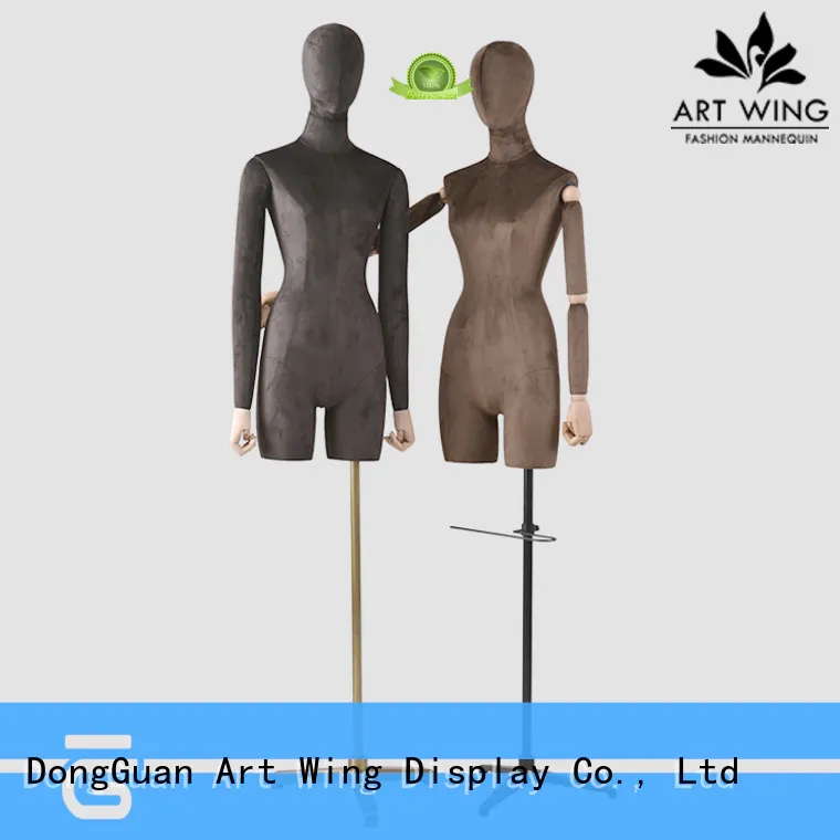 body female dress form wholesale for cloth shop Art Wing