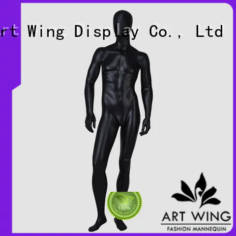 YB-1 Black abstract mannequin full body male mannequin customization